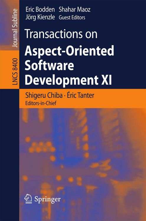 Produktbild: Transactions on Aspect-Oriented Software Development XI
