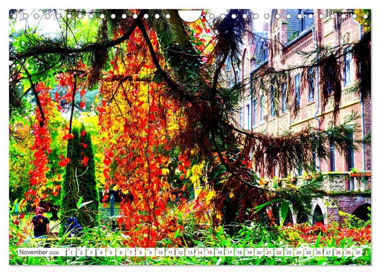Produktbild: Gr&uuml;nes Paradies - Schlosspark Paffendorf (Wandkalender 2026 DIN A4 quer), CALVENDO Monatskalender