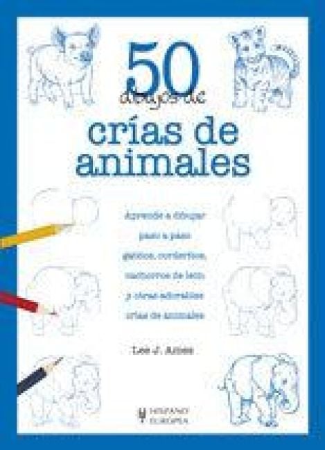 Produktbild: 50 dibujos de cr&iacute;as de animales