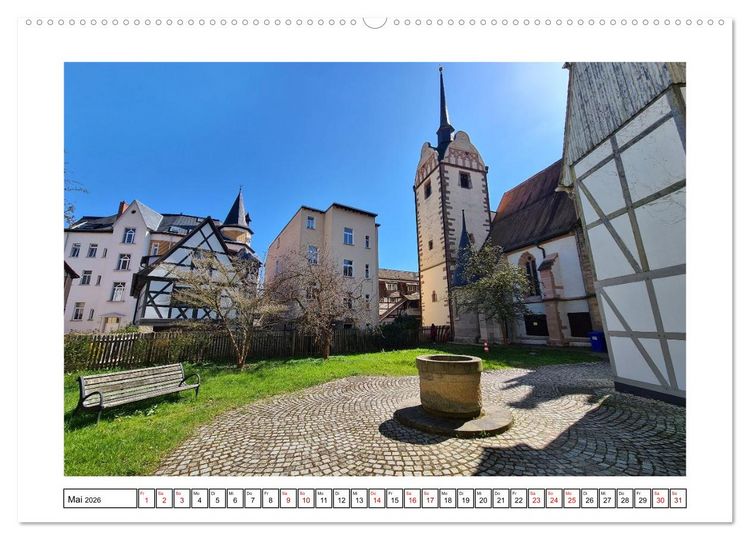 Produktbild: Gera - Untermhaus (Wandkalender 2026 DIN A2 quer), CALVENDO Monatskalender