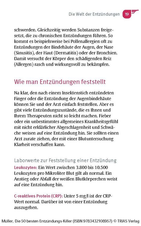 Produktbild: Die 50 besten Entz&uuml;ndungs-Killer