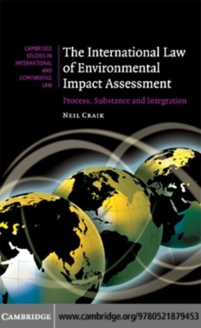 Produktbild: International Law of Environmental Impact Assessment