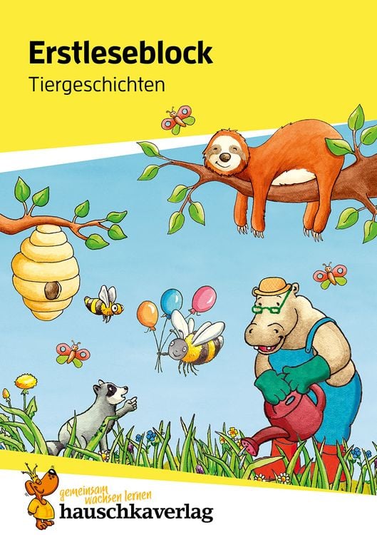 Produktbild: Lesen lernen 1. Klasse für Jungen und Mädchen - Tiergeschichten