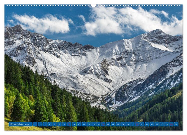 Produktbild: Imposante Berge (hochwertiger Premium Wandkalender 2026 DIN A2 quer), Kunstdruck in Hochglanz