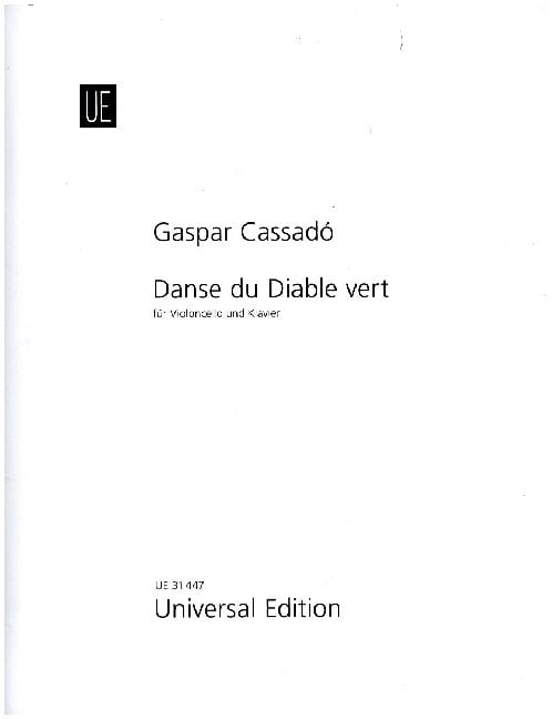 Produktbild: Cassad&oacute;, G: Danse du Diable vert (Tanz des gr&uuml;nen Teufels)