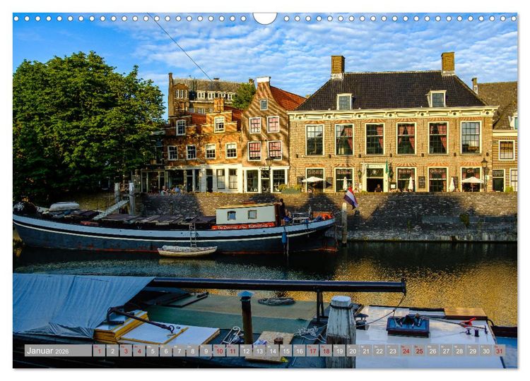 Produktbild: Ein Blick auf Delfshaven (Wandkalender 2026 DIN A3 quer), CALVENDO Monatskalender