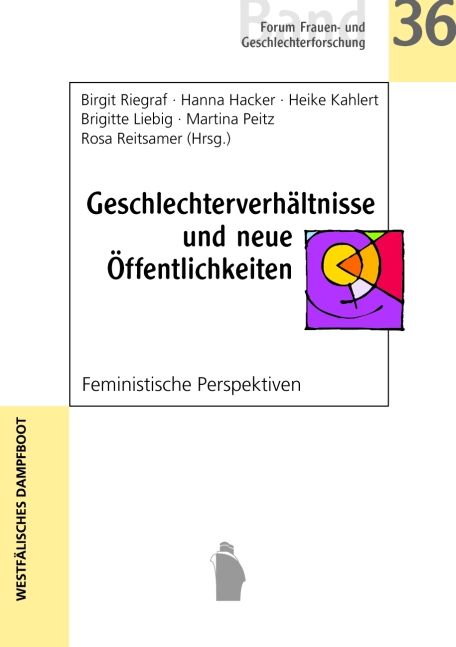 Produktbild: Geschlechterverh&auml;ltnisse und neue &Ouml;ffentlichkeiten