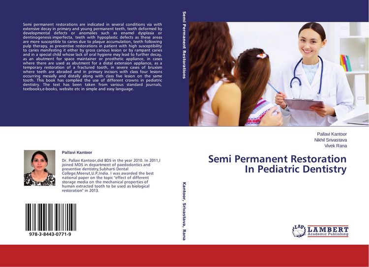 Produktbild: Semi Permanent Restoration In Pediatric Dentistry