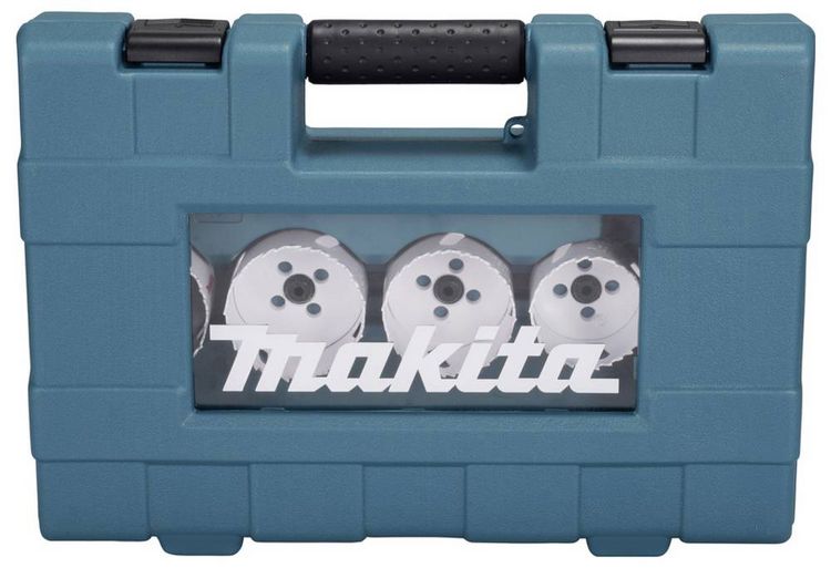 Produktbild: Makita D-63993 Lochs&auml;gen-Set 16 mm, 19 mm, 22 mm, 25 mm, 32 mm, 35 mm, 37 mm, 44 mm, 51 mm, 57 mm, 64 mm, 68 mm, 76 mm 1 St.