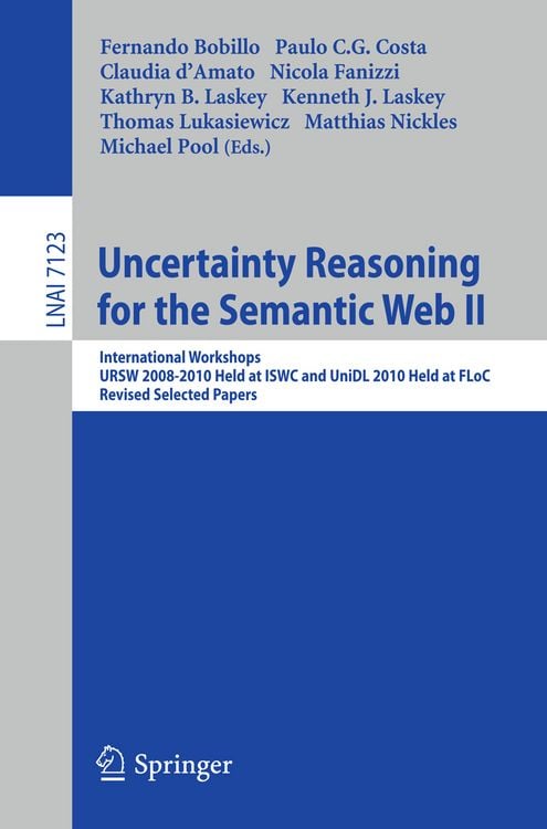 Produktbild: Uncertainty Reasoning for the Semantic Web II