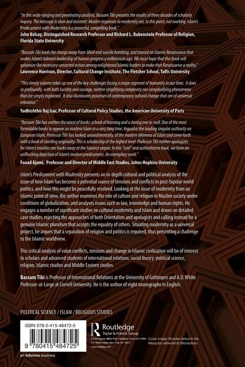 Produktbild: Islam's Predicament with Modernity