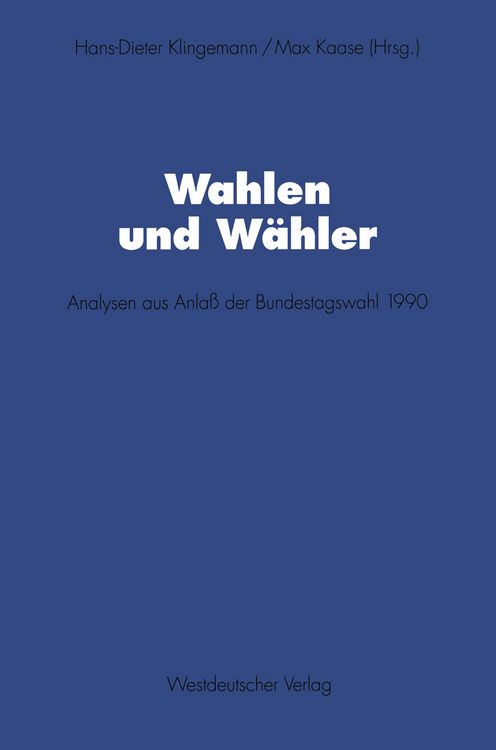 Produktbild: Wahlen und W&auml;hler
