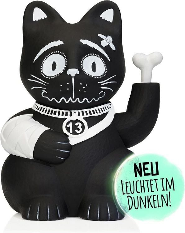 Produktbild: Winkekatze Glow in the Dark