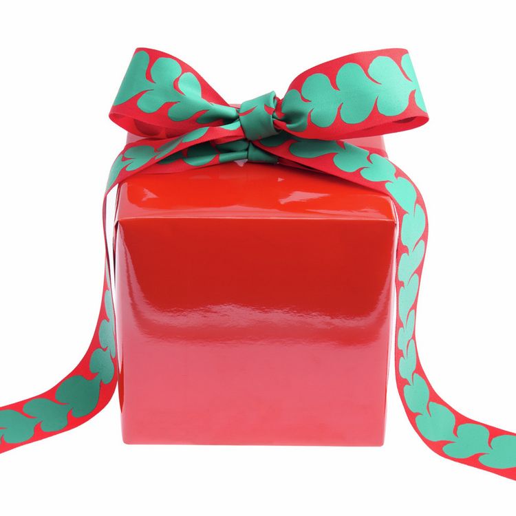 Produktbild: Geschenkpapier Lack, Rot , 70cm x 2m, 100 gsm