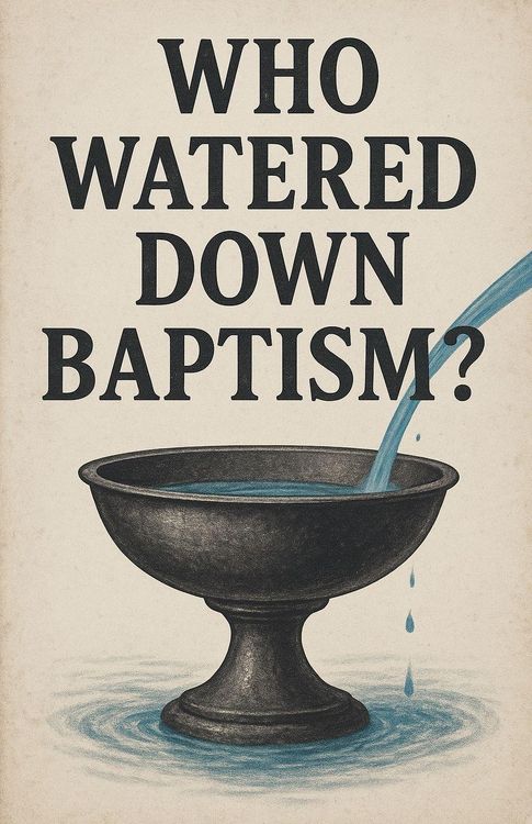 Produktbild: Who Watered Down Baptism?
