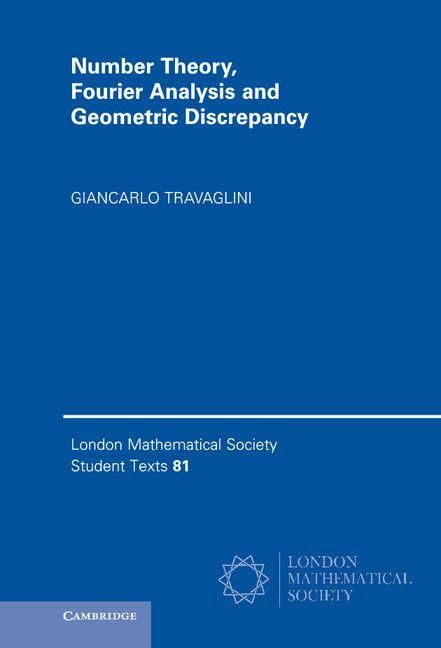 Produktbild: Number Theory, Fourier Analysis and Geometric Discrepancy
