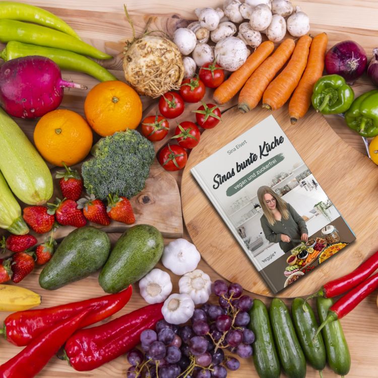 Produktbild: Sinas bunte K&uuml;che - vegan und zuckerfrei