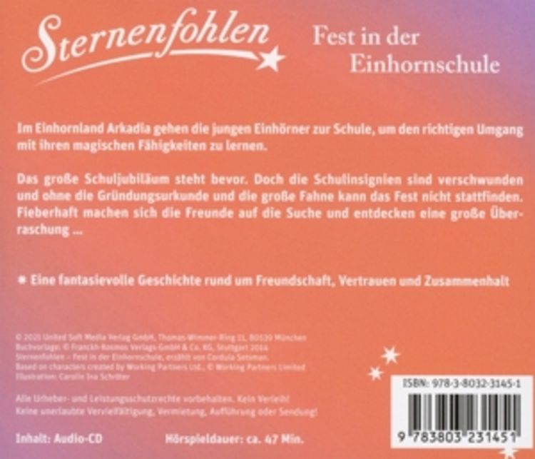 Produktbild: Sternenfohlen (Folge 25): Fest in der Einhornschule