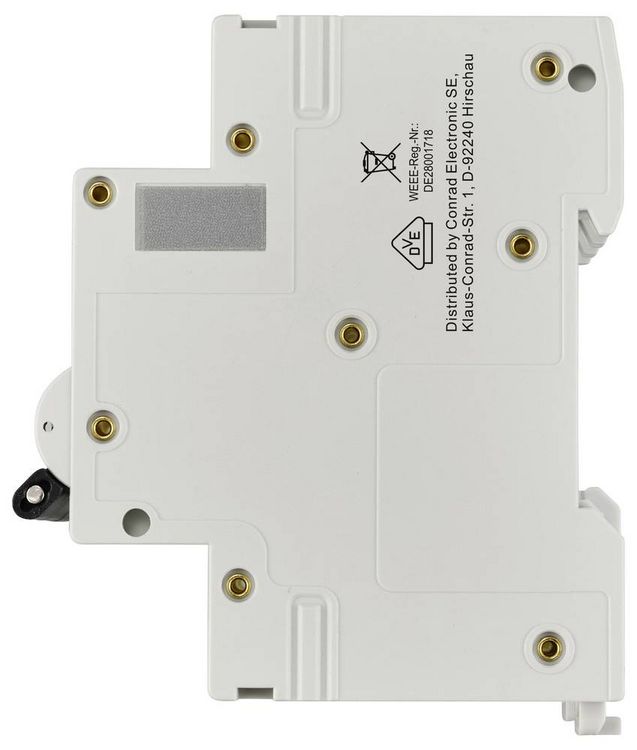 Produktbild: Sygonix SY-6441084 SYG-MCB 3P/C16/6KA Leitungsschutzschalter 3polig 16A 415 V/AC