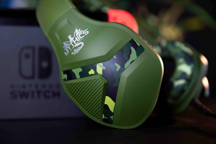 Produktbild: KONIX - Mythics Gaming Headset NEMESIS Camouflage