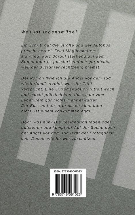 Produktbild: Wie ich die Angst vor dem Tod wiederfand