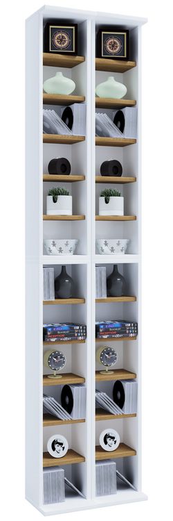 Produktbild: Holz CD DVD Stand Regal Schrank St&auml;nder Almera