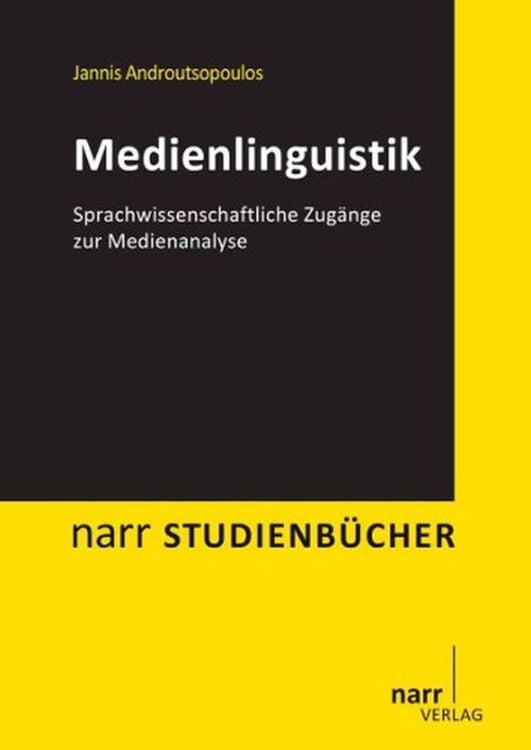 Produktbild: Medienlinguistik