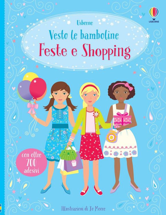 Produktbild: Feste e shopping. Con adesivi