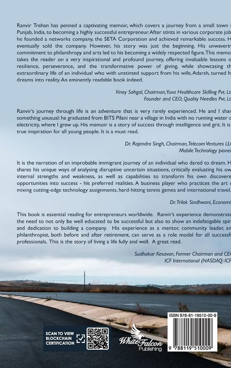 Produktbild: An Improbable Immigrant Journey - Uncertainty, Success, Philanthropy