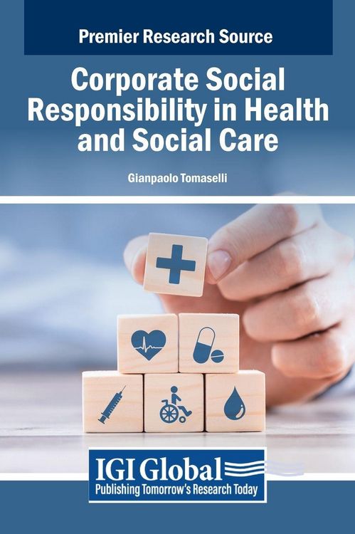 Produktbild: Corporate Social Responsibility in Health and Social Care