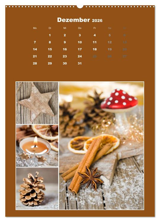 Produktbild: Der kunterbunte Collagen Kalender (hochwertiger Premium Wandkalender 2026 DIN A2 hoch), Kunstdruck in Hochglanz