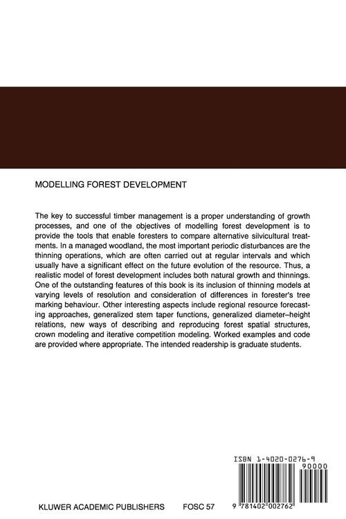 Produktbild: Modelling Forest Development