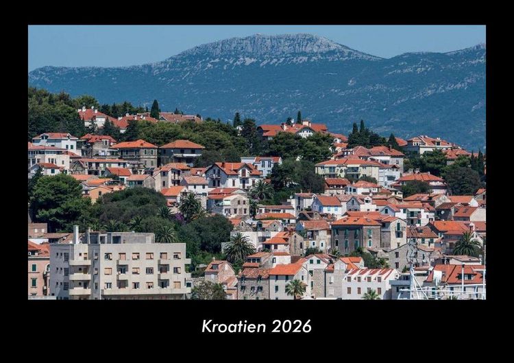 Produktbild: Kroatien 2026 Fotokalender DIN A3