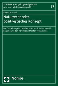 Produktbild: Naturrecht oder positivistisches Konzept