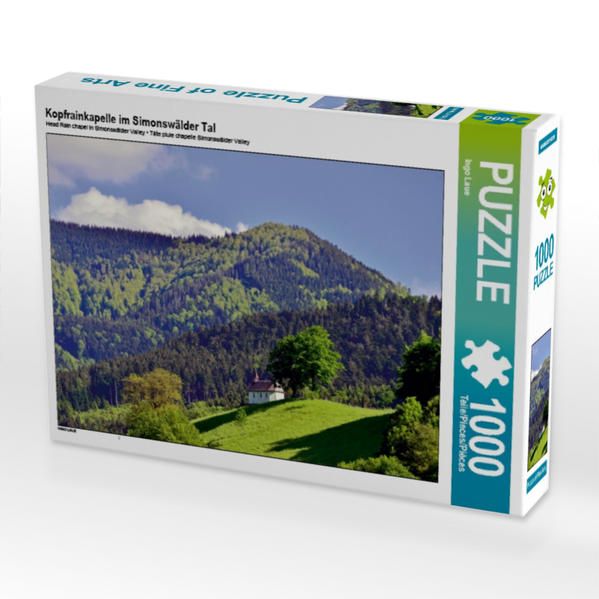 Produktbild: CALVENDO Puzzle Kopfrainkapelle im Simonsw&auml;lder Tal 1000 Teile Lege-Gr&ouml;&szlig;e 64 x 48 cm Foto-Puzzle Bild von Ingo Laue