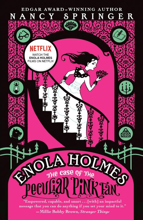 Produktbild: Enola Holmes: The Case of the Peculiar Pink Fan