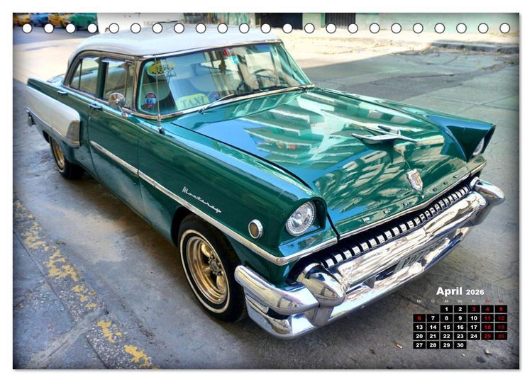 Produktbild: MERCURY '55 (Tischkalender 2026 DIN A5 quer), CALVENDO Monatskalender