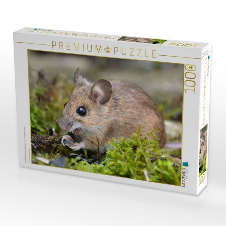 Produktbild: CALVENDO Puzzle Ein Motiv aus dem Kalender ... hier kommt die Maus ... | 1000 Teile Lege-Gr&ouml;&szlig;e 64x48cm Foto-Puzzle f&uuml;r gl&uuml;ckliche Stunden