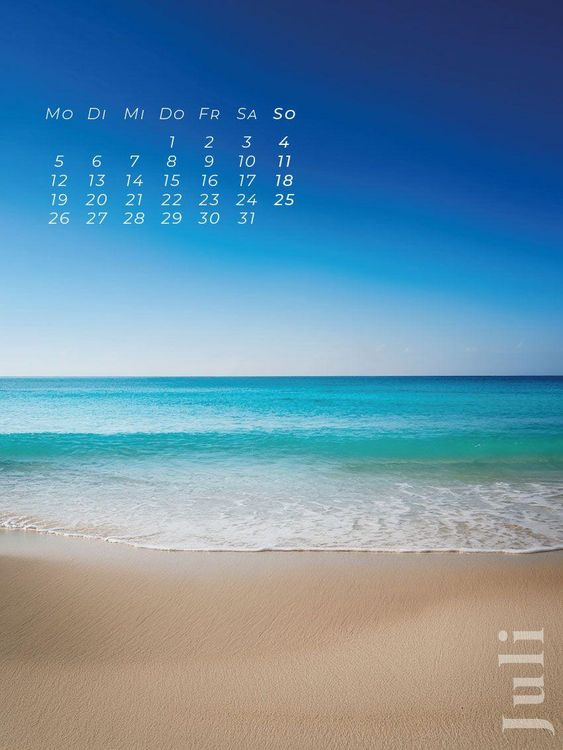 Produktbild: Strandtr&auml;ume - Ein Jahr am Meer Kalender 2027
