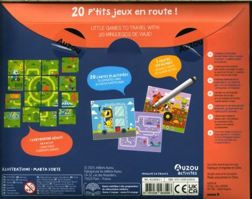 Produktbild: 20 p'tits jeux : en route !