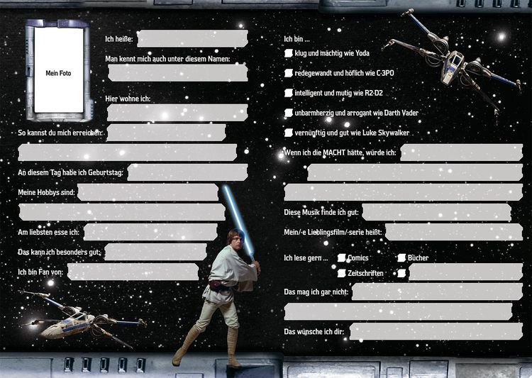 Produktbild: Star Wars Freundebuch: Meine Freunde
