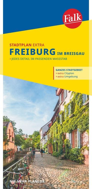 Produktbild: Falk Stadtplan Extra Freiburg 1:17.500