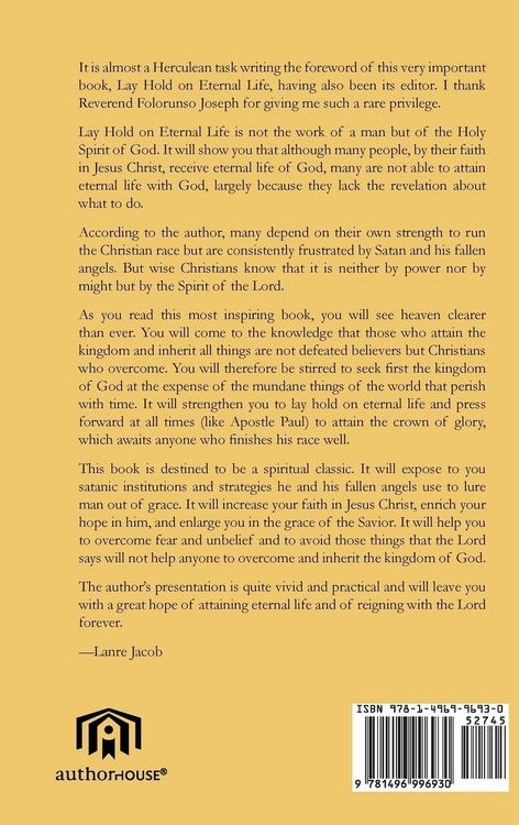 Produktbild: Lay Hold on Eternal Life