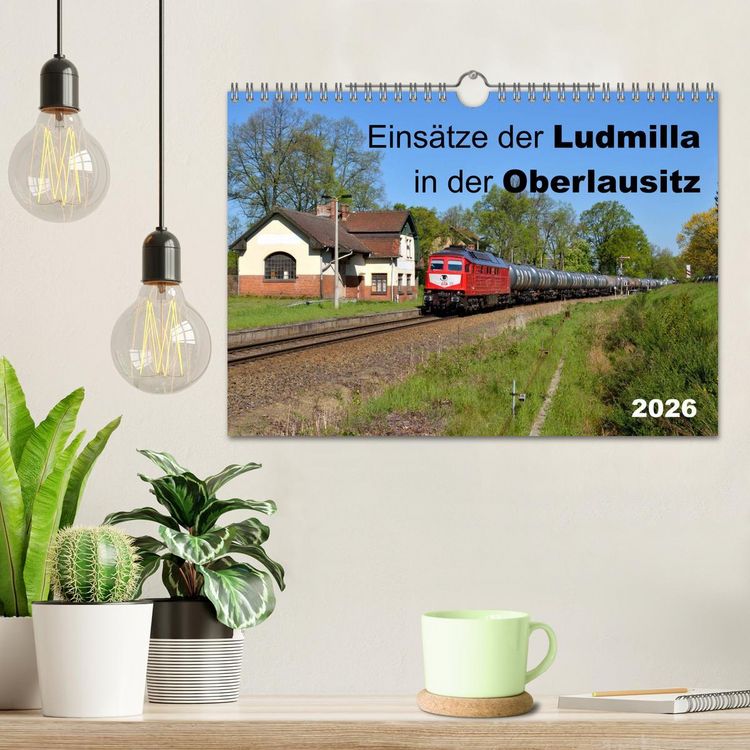 Produktbild: Eins&auml;tze der Ludmilla in der Oberlausitz 2026 (Wandkalender 2026 DIN A4 quer), CALVENDO Monatskalender