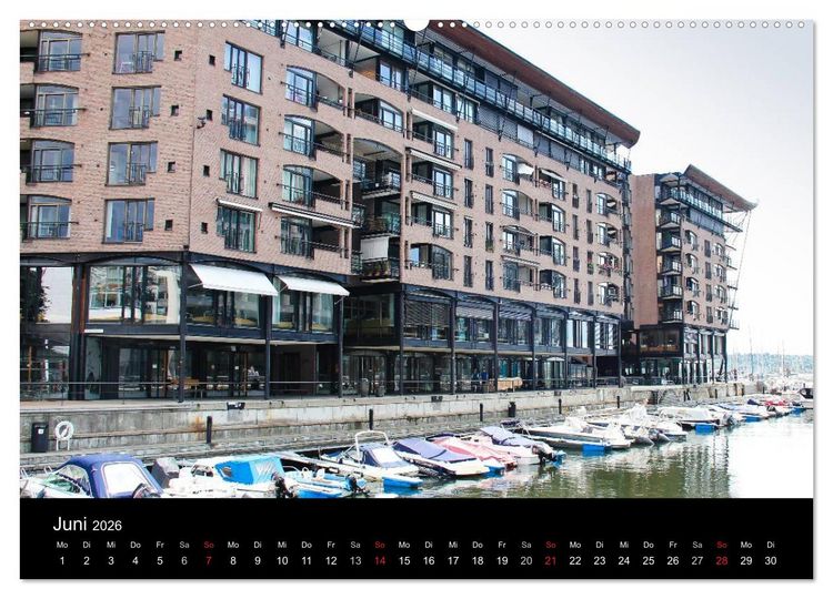 Produktbild: Oslo (Wandkalender 2026 DIN A2 quer), CALVENDO Monatskalender