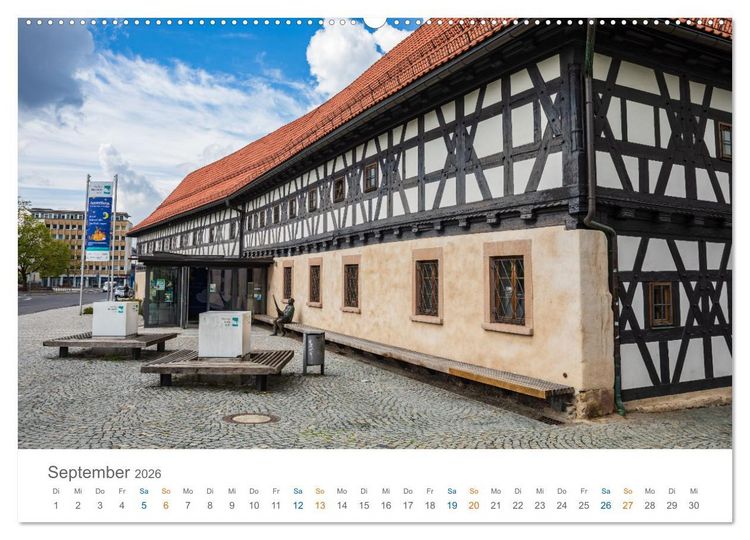 Produktbild: Rennsteig - Weitwanderweg (Wandkalender 2026 DIN A2 quer), CALVENDO Monatskalender
