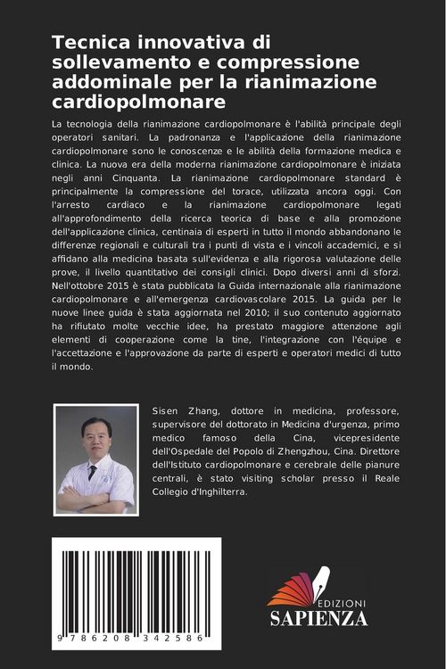 Produktbild: Tecnica innovativa di sollevamento e compressione addominale per la rianimazione cardiopolmonare