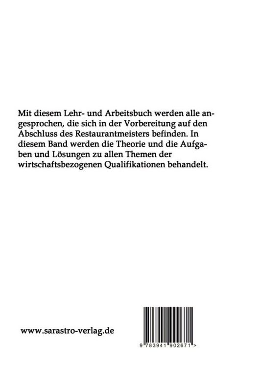 Produktbild: Restaurantmeister - Das pr&uuml;fungsrelevante Wissen