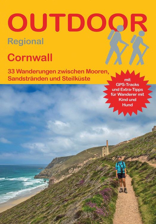 Produktbild: Cornwall 33 Wanderungen zwischen Mooren, Sandstr&auml;nden und Steilk&uuml;ste
