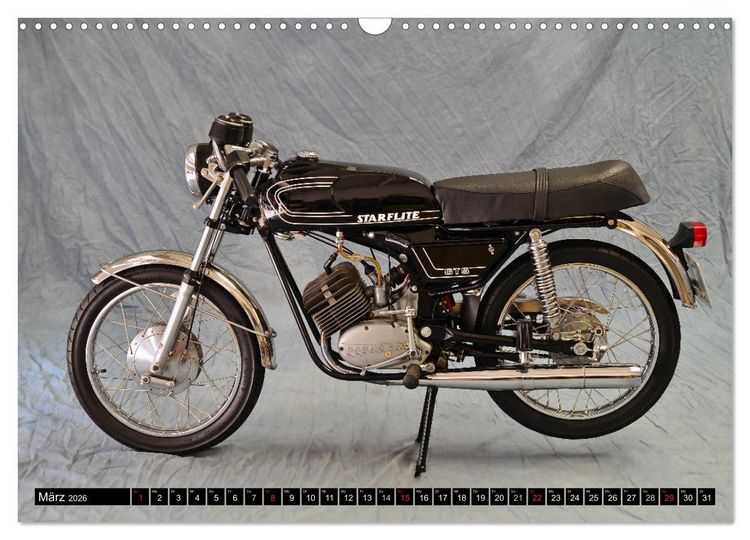Produktbild: Starflite verkannte Moped Sch&ouml;nheiten (Wandkalender 2026 DIN A3 quer), CALVENDO Monatskalender